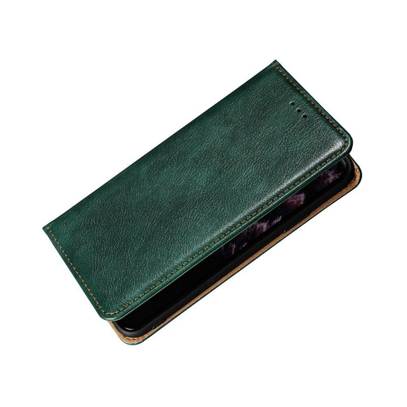 Folio-hoesje Xiaomi Mi 11 Rood Zwart Pure Kleur