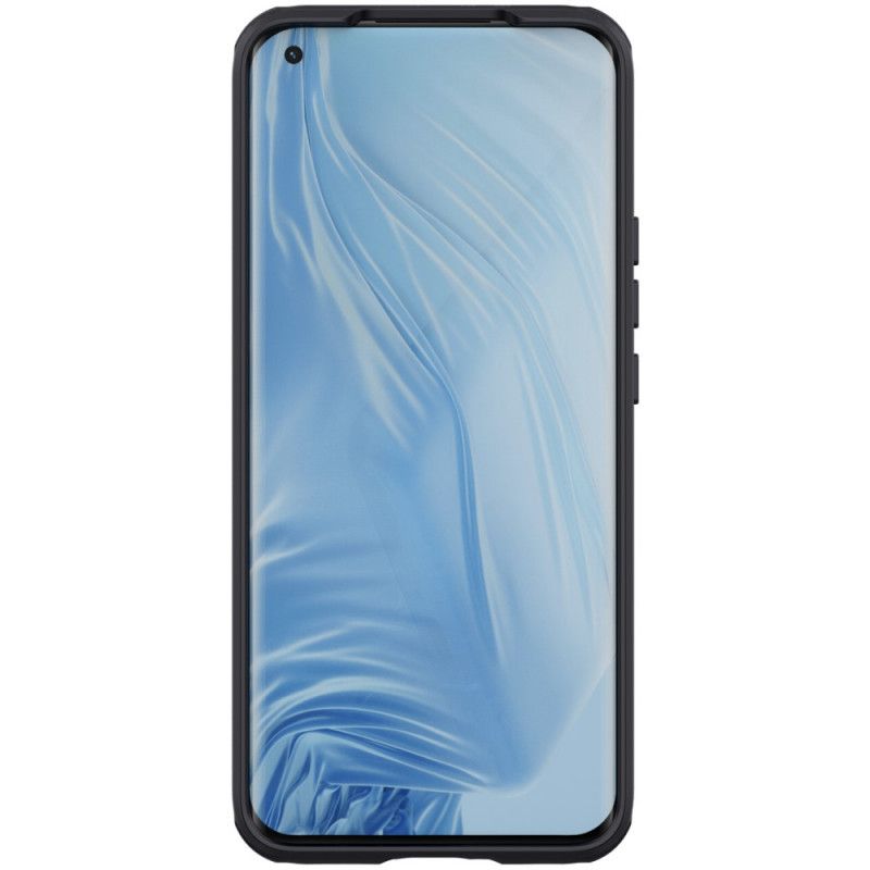 Hoesje voor Xiaomi Mi 11 Donkerblauw Zwart Nokkenscherm Nillkin