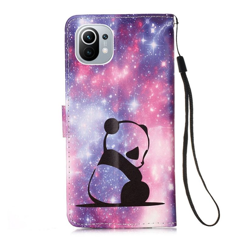 Leren Hoesje Xiaomi Mi 11 Melkwegpanda