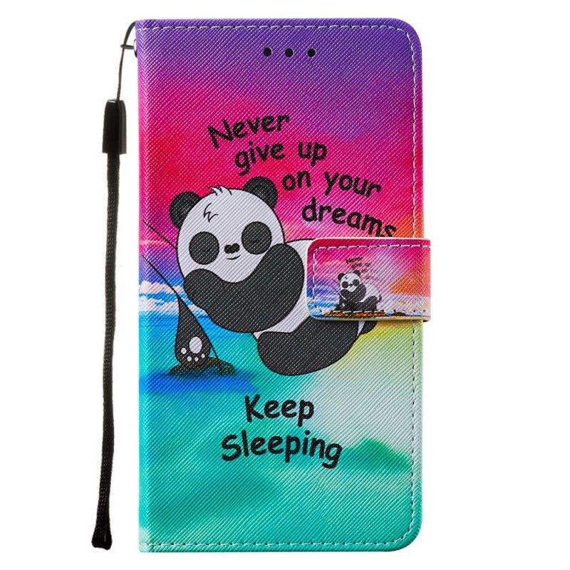 Leren Hoesje Xiaomi Mi 11 Telefoonhoesje Blijven Slapen