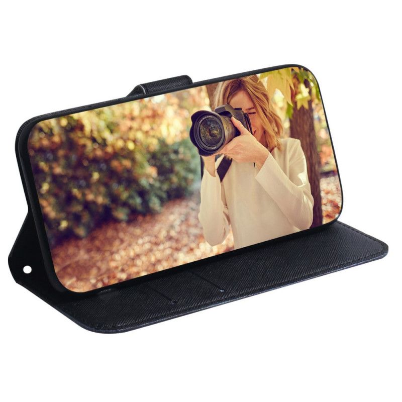Flip Case Leren Google Pixel 6 Panda Gezicht