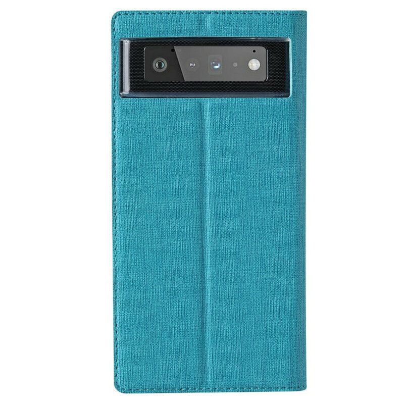 Folio-hoesje Google Pixel 6 Getextureerde Vili Dmx Bescherming Hoesje