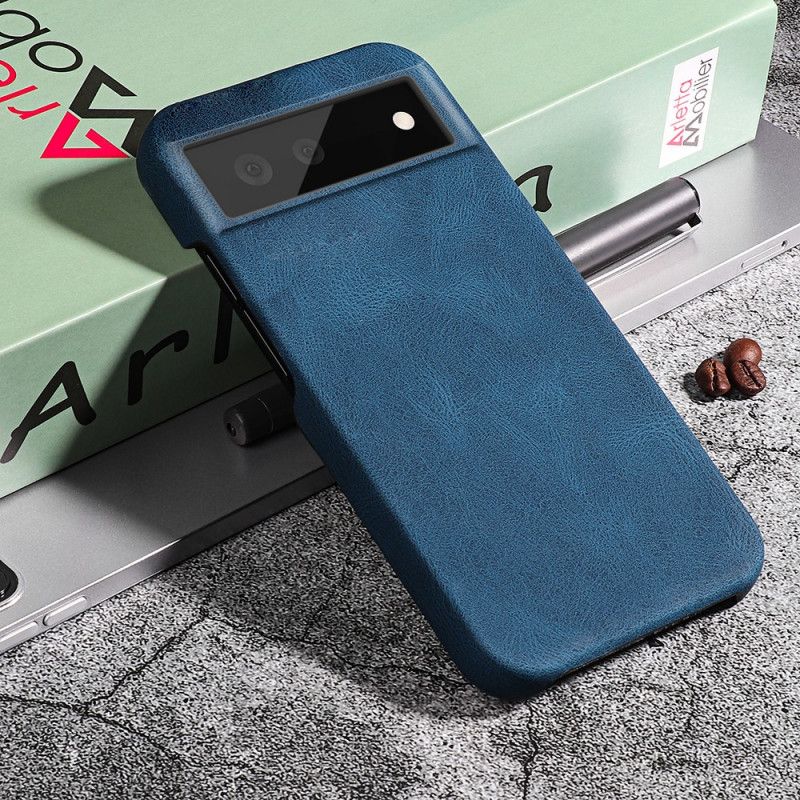 Hoesje Google Pixel 6 Ledereffect Elegantie Nieuwe Kleuren