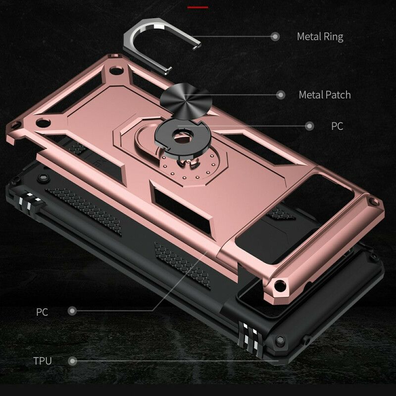Hoesje Google Pixel 6 Premium Ring Bescherming Hoesje