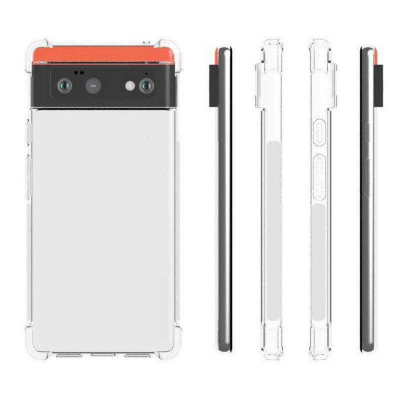 Hoesje Google Pixel 6 Versterkte Hoeken Wissen Bescherming Hoesje