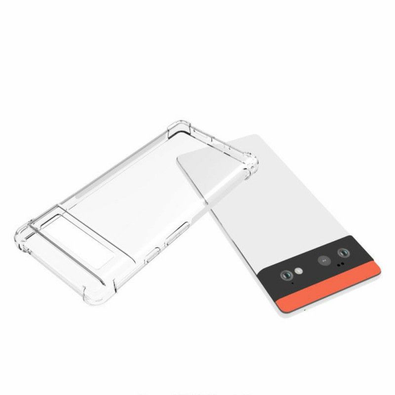 Hoesje Google Pixel 6 Versterkte Hoeken Wissen Bescherming Hoesje