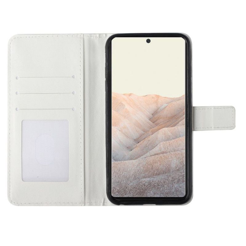 Leren Hoesje Google Pixel 6 Leef Je Droom Bescherming Hoesje