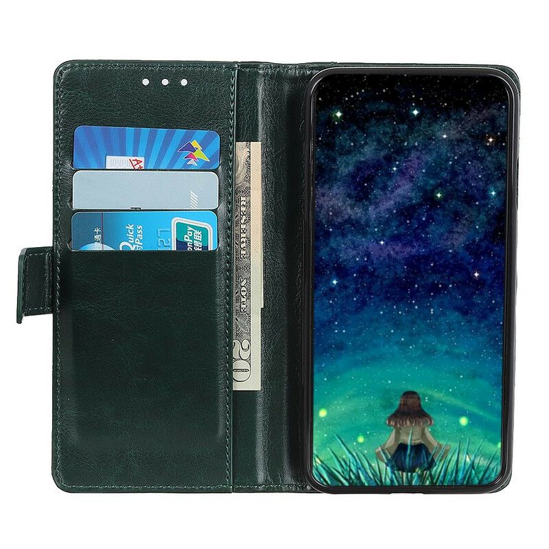Leren Hoesje Google Pixel 6 Oud Leereffect