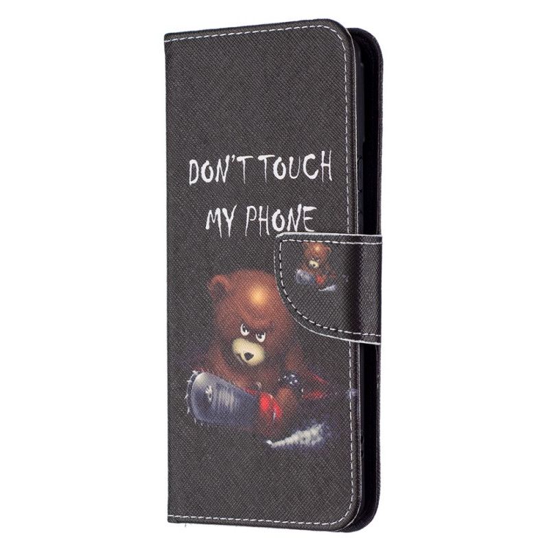 Leren Hoesje Voor Google Pixel 6 Gevaarlijke Beer