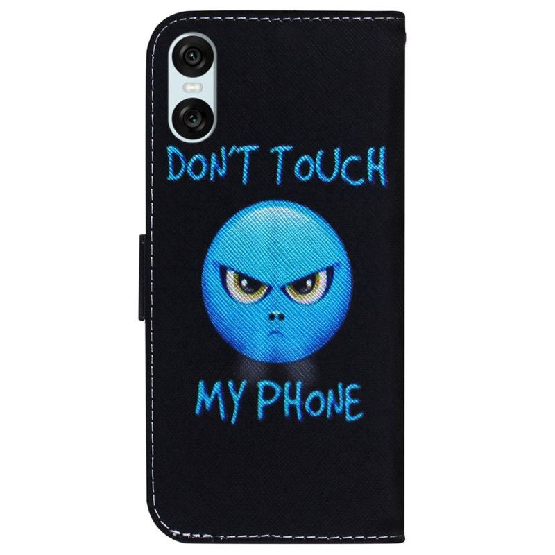 Leren Hoesje Sony Xperia 10 Vi Slechte Telefoon