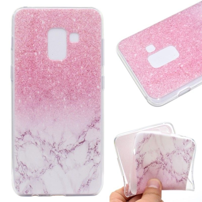 Case Hoesje Samsung Galaxy J6 Telefoonhoesje Gemarmerd Effect