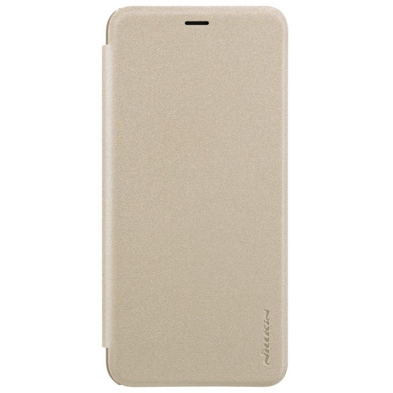 Folio-hoesje Samsung Galaxy J6 Goud Zwart Nillkin
