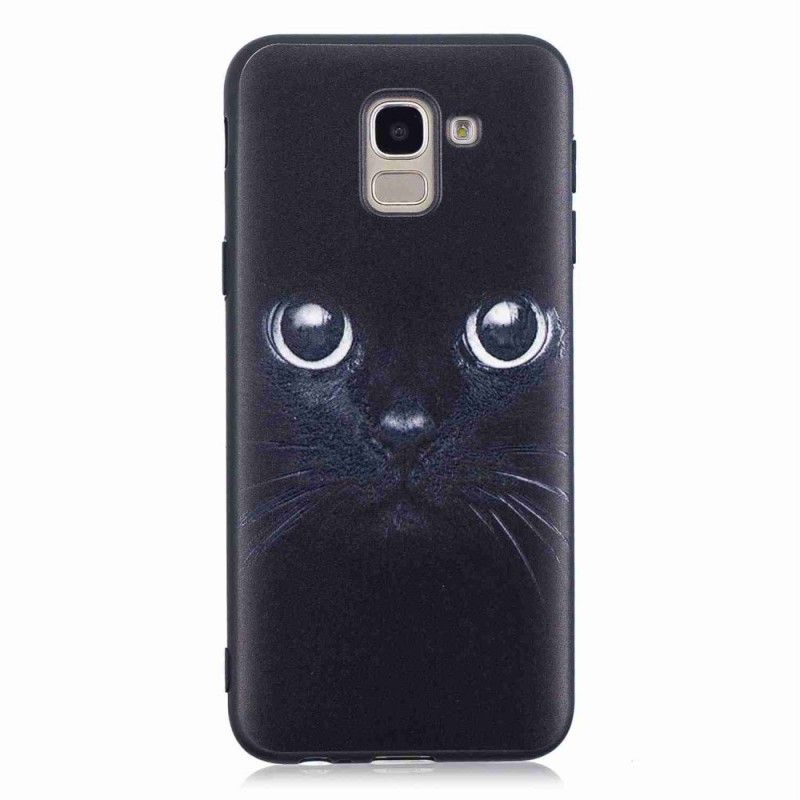 Hoesje Samsung Galaxy J6 Kattenogen