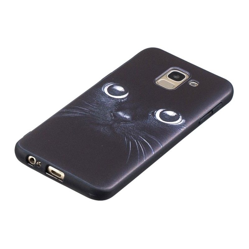 Hoesje Samsung Galaxy J6 Kattenogen