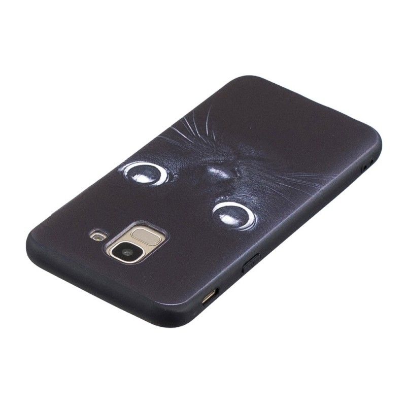 Hoesje Samsung Galaxy J6 Kattenogen