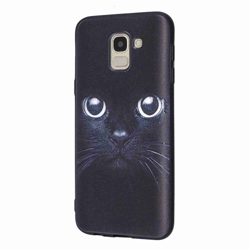 Hoesje Samsung Galaxy J6 Kattenogen