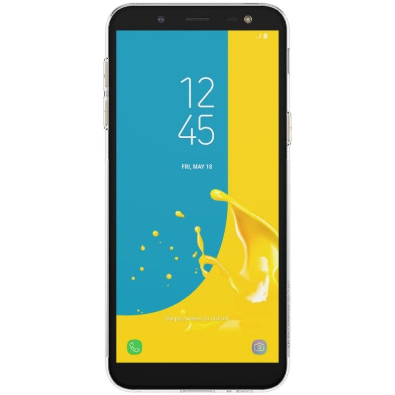 Hoesje Samsung Galaxy J6 Transparant Transparant Nillkin