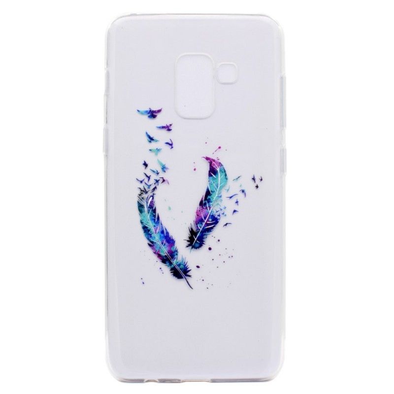 Hoesje Samsung Galaxy J6 Transparante Veren