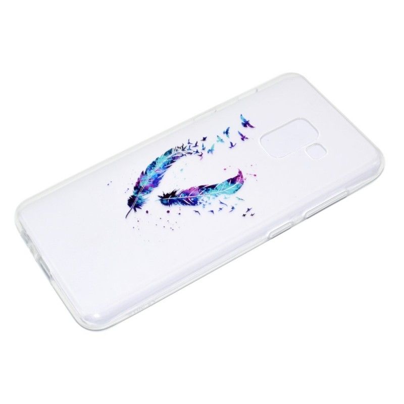 Hoesje Samsung Galaxy J6 Transparante Veren