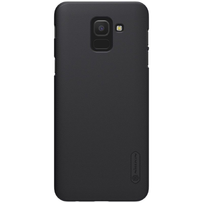Hoesje Samsung Galaxy J6 Wit Stijve Frosted Nillkin