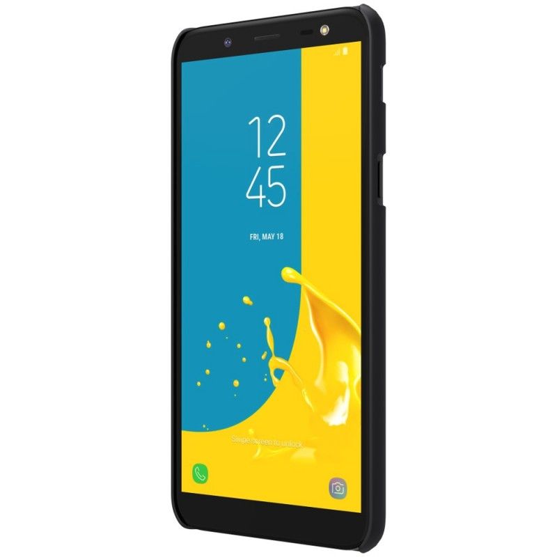 Hoesje Samsung Galaxy J6 Wit Stijve Frosted Nillkin