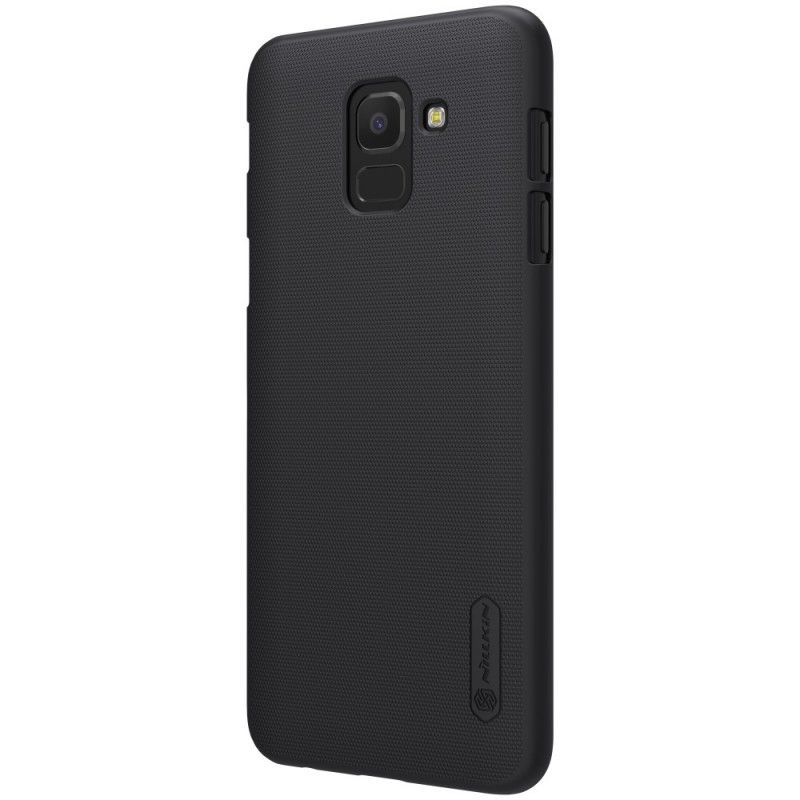 Hoesje Samsung Galaxy J6 Wit Stijve Frosted Nillkin