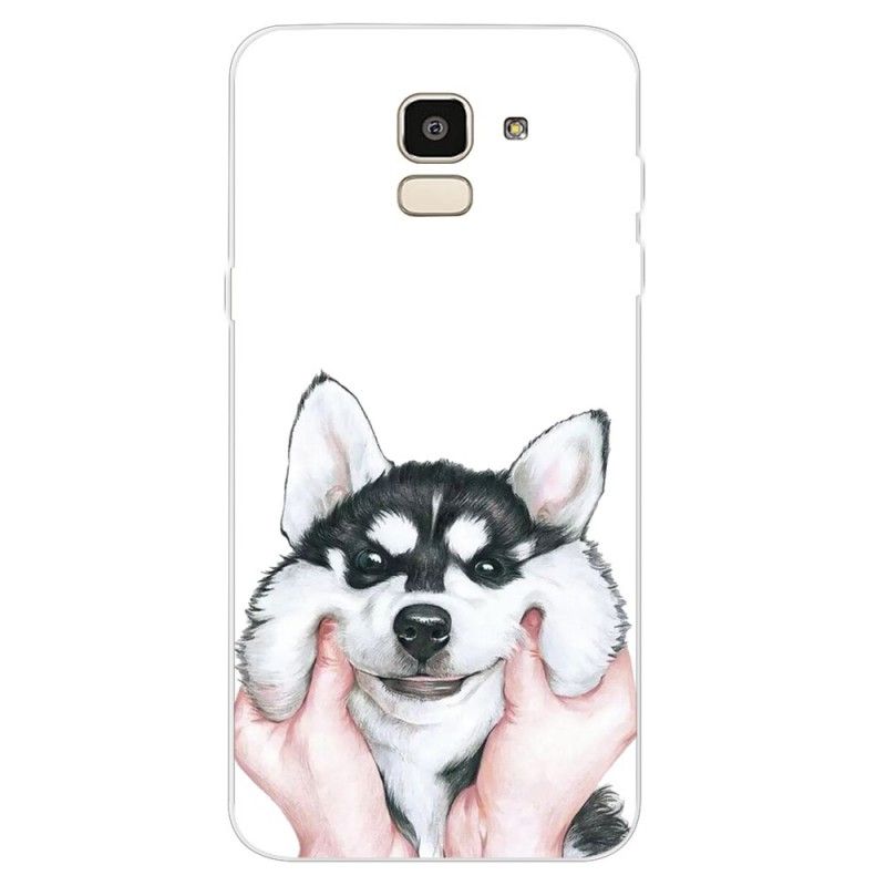 Hoesje Samsung Galaxy J6 Wolfshoofd