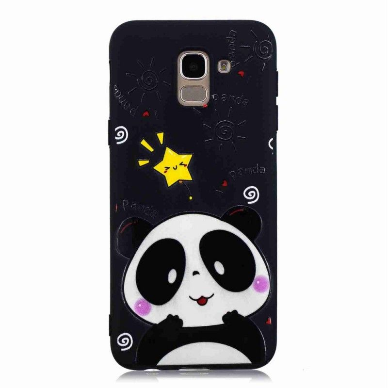 Hoesje voor Samsung Galaxy J6 Panda-Ster