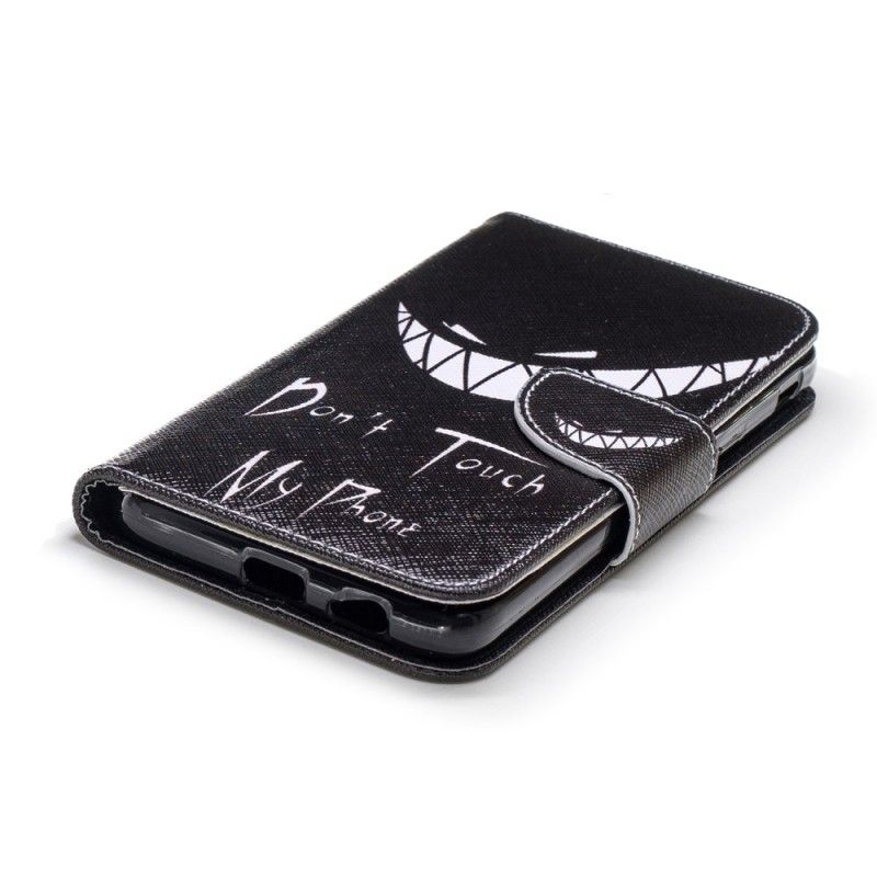 Leren Hoesje Samsung Galaxy J6 Duivelse Telefoon