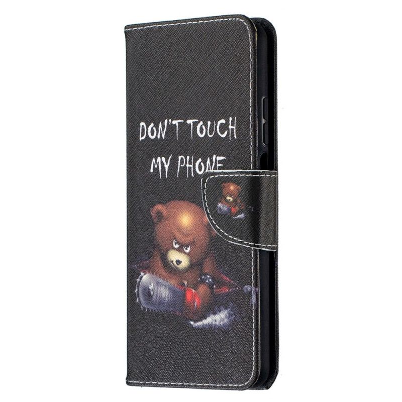 Bescherming Hoesje Xiaomi Mi 10T Lite 5G / Redmi Note 9 Pro 5G Telefoonhoesje Gevaarlijke Beer