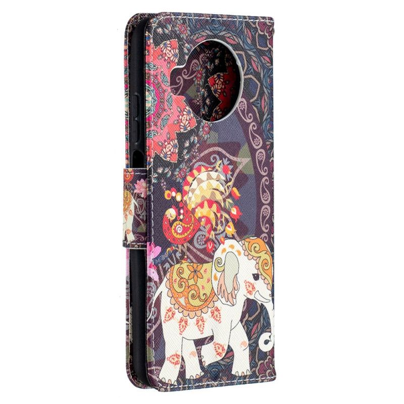 Bescherming Hoesje Xiaomi Mi 10T Lite 5G / Redmi Note 9 Pro 5G Telefoonhoesje Indische Olifanten