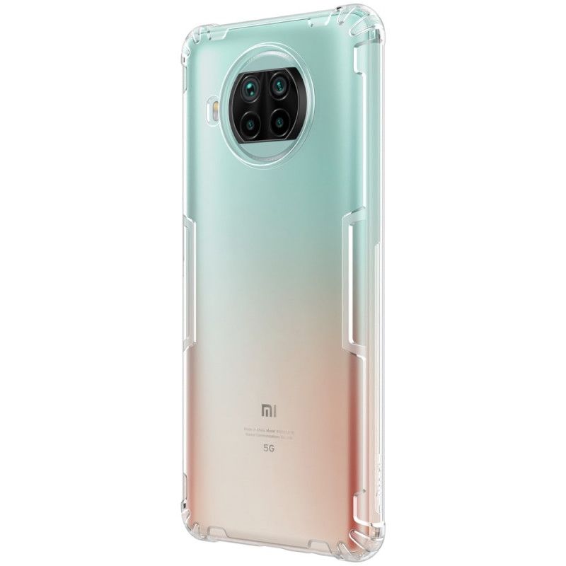 Case Hoesje Xiaomi Mi 10T Lite 5G / Redmi Note 9 Pro 5G Grijs Wit Telefoonhoesje Natuurlijk Nillkin