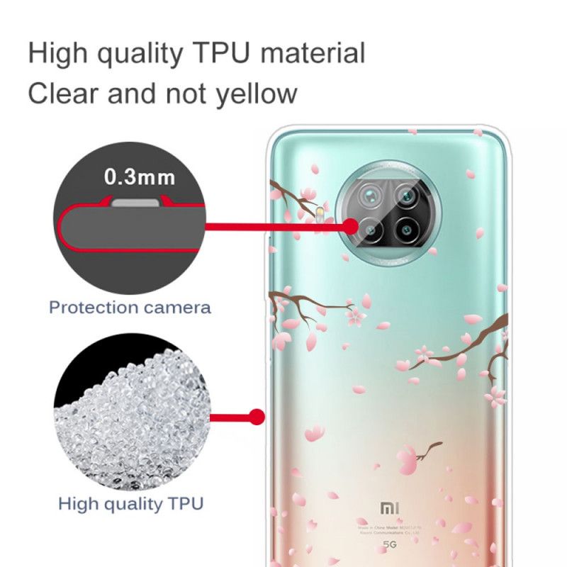 Case Hoesje Xiaomi Mi 10T Lite 5G / Redmi Note 9 Pro 5G Telefoonhoesje Bloeiende Takken
