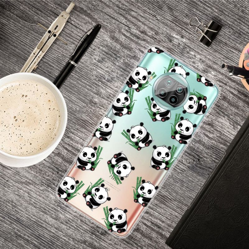 Case Hoesje Xiaomi Mi 10T Lite 5G / Redmi Note 9 Pro 5G Telefoonhoesje Kleine Panda'S