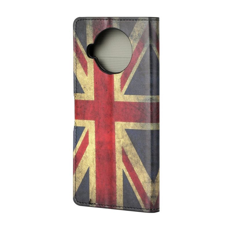Cover Folio-hoesje Xiaomi Mi 10T Lite 5G / Redmi Note 9 Pro 5G Telefoonhoesje Engelse Vlag