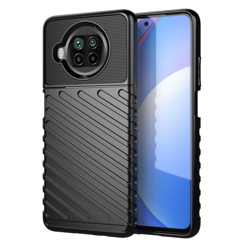 Cover Hoesje Xiaomi Mi 10T Lite 5G / Redmi Note 9 Pro 5G Groen Zwart Telefoonhoesje Donderreeks