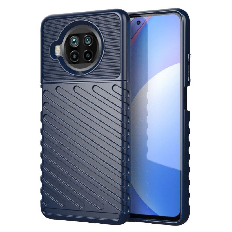 Cover Hoesje Xiaomi Mi 10T Lite 5G / Redmi Note 9 Pro 5G Groen Zwart Telefoonhoesje Donderreeks