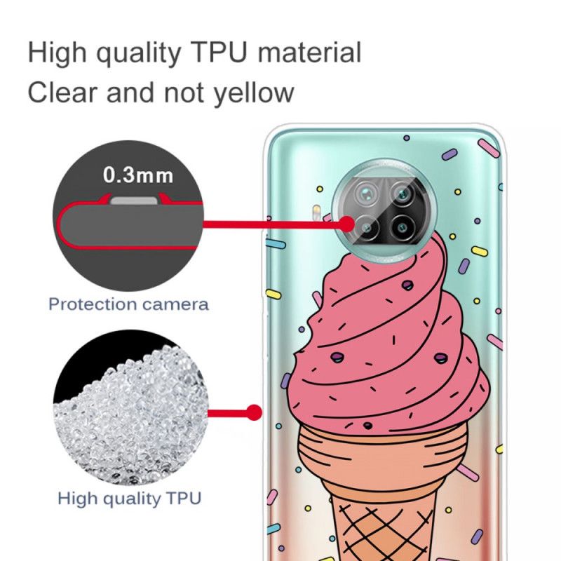 Cover Hoesje Xiaomi Mi 10T Lite 5G / Redmi Note 9 Pro 5G Telefoonhoesje Ijs