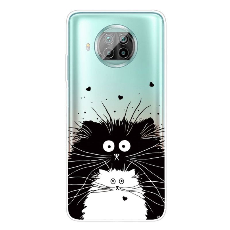 Cover Hoesje Xiaomi Mi 10T Lite 5G / Redmi Note 9 Pro 5G Telefoonhoesje Katten