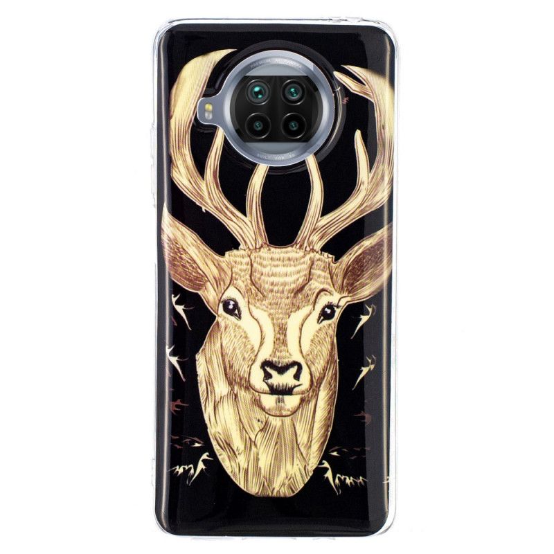 Cover Hoesje Xiaomi Mi 10T Lite 5G / Redmi Note 9 Pro 5G Telefoonhoesje Majestueus Neonhert