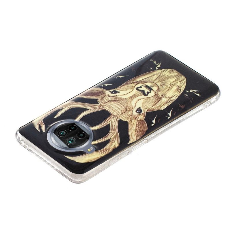 Cover Hoesje Xiaomi Mi 10T Lite 5G / Redmi Note 9 Pro 5G Telefoonhoesje Majestueus Neonhert