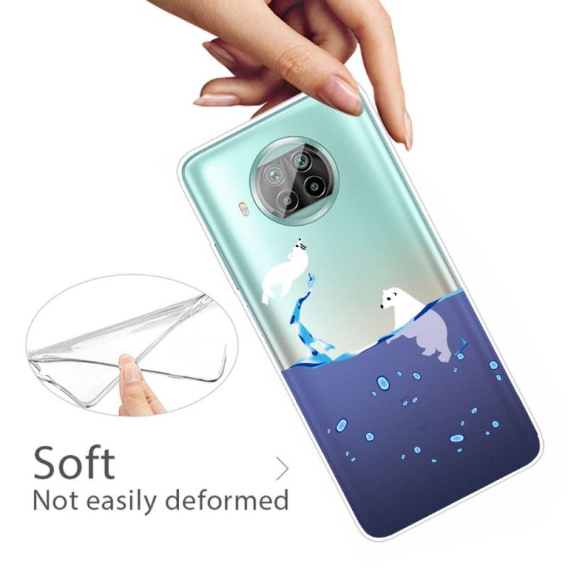 Cover Hoesje Xiaomi Mi 10T Lite 5G / Redmi Note 9 Pro 5G Telefoonhoesje Zeespelen