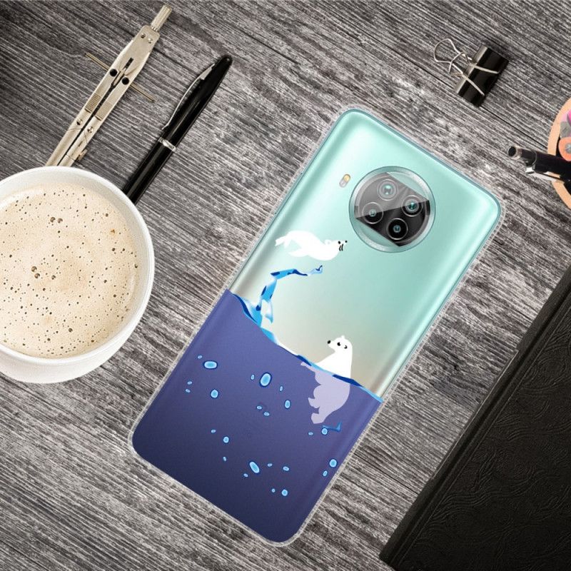 Cover Hoesje Xiaomi Mi 10T Lite 5G / Redmi Note 9 Pro 5G Telefoonhoesje Zeespelen