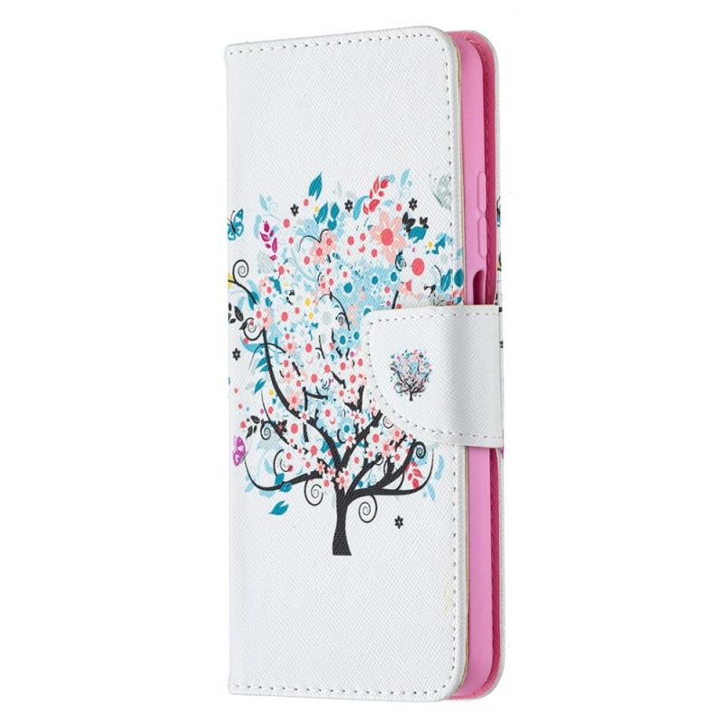 Flip Case Leren Xiaomi Mi 10T Lite 5G / Redmi Note 9 Pro 5G Bloemrijke Boom