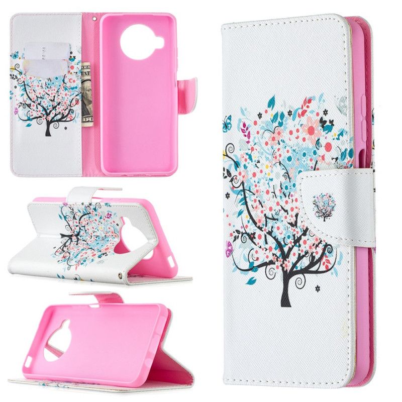Flip Case Leren Xiaomi Mi 10T Lite 5G / Redmi Note 9 Pro 5G Bloemrijke Boom
