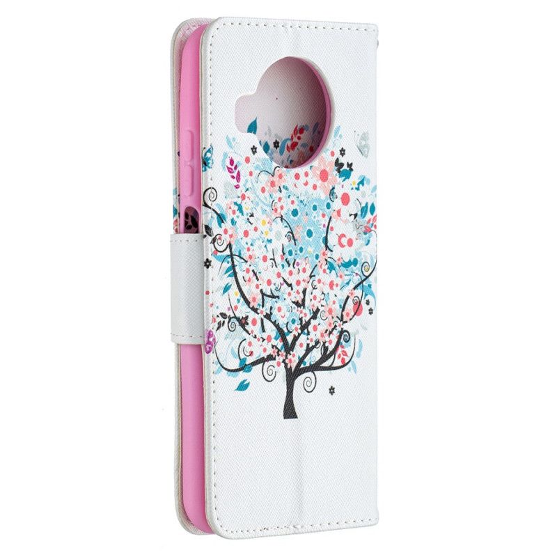 Flip Case Leren Xiaomi Mi 10T Lite 5G / Redmi Note 9 Pro 5G Bloemrijke Boom