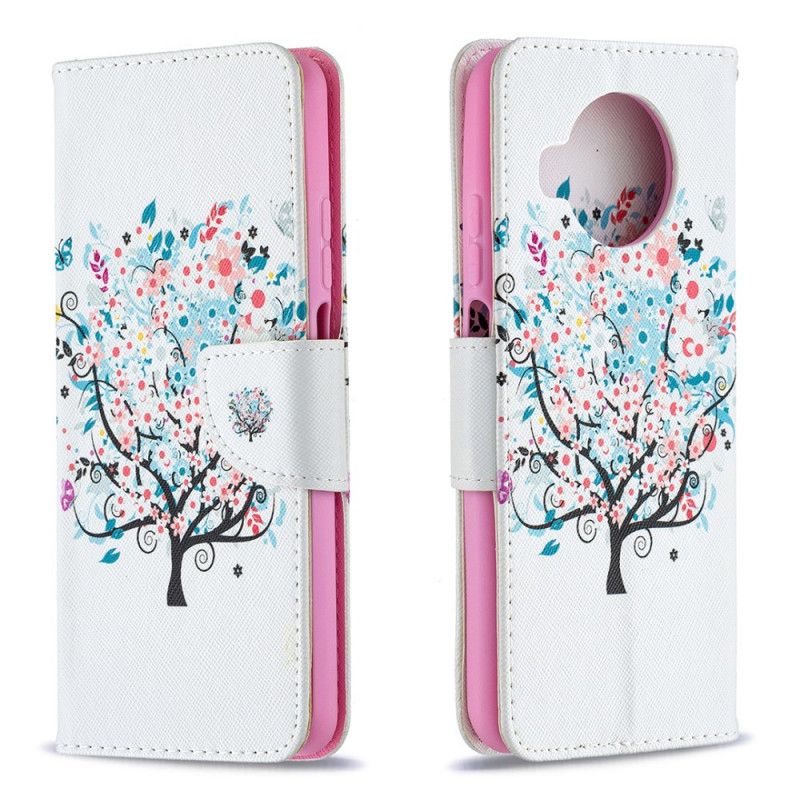 Flip Case Leren Xiaomi Mi 10T Lite 5G / Redmi Note 9 Pro 5G Bloemrijke Boom