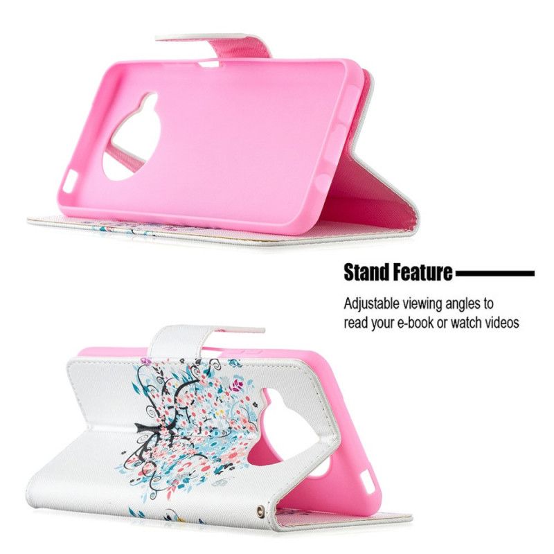 Flip Case Leren Xiaomi Mi 10T Lite 5G / Redmi Note 9 Pro 5G Bloemrijke Boom