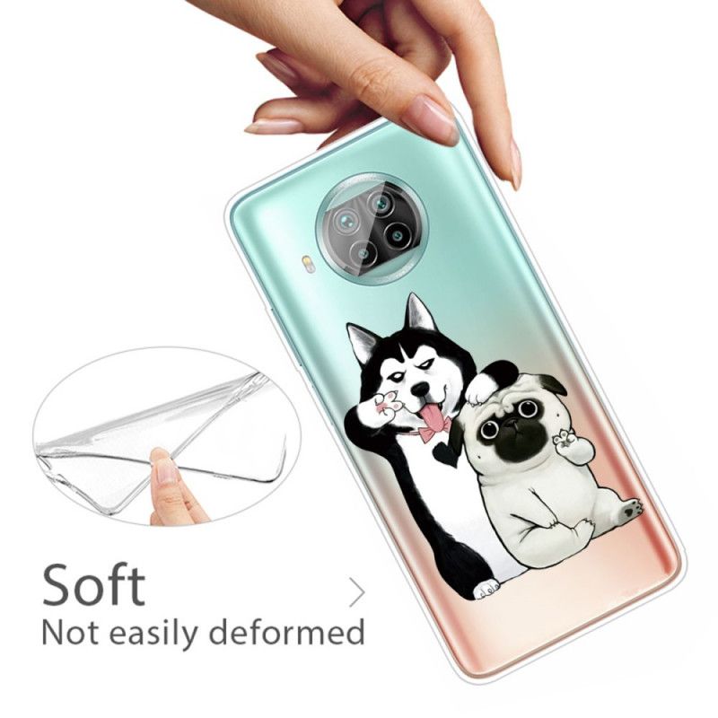 Hoesje voor Xiaomi Mi 10T Lite 5G / Redmi Note 9 Pro 5G Grappige Honden