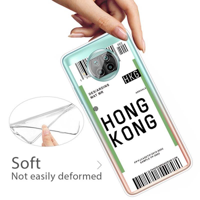 Hoesje voor Xiaomi Mi 10T Lite 5G / Redmi Note 9 Pro 5G Instapkaart Naar Hong Kong